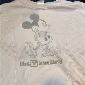 Disney Cream Mickey Mouse Sweatshirt
